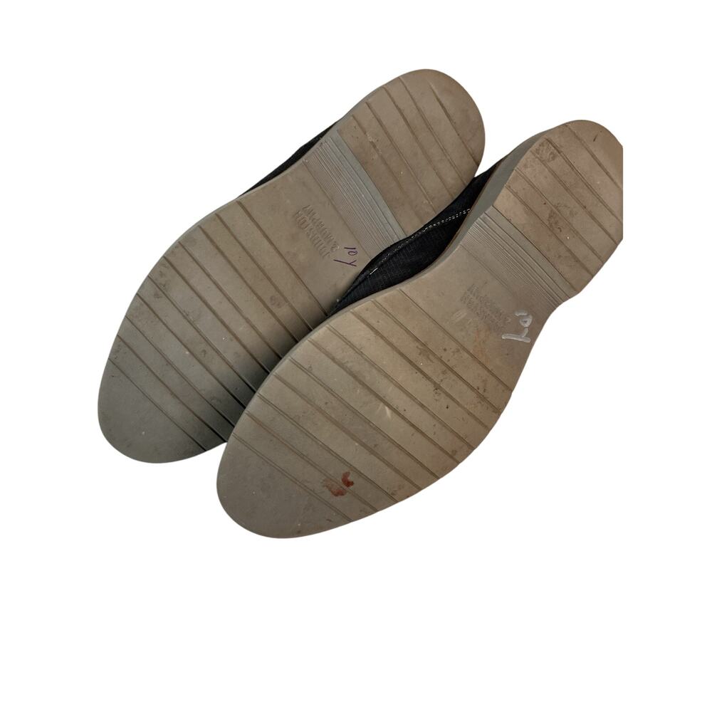 Johnston & Murphy Warner Plain Toe Navy Blue Tumbled Nubuck Suede Leather 9‎ M - Picture 9 of 11